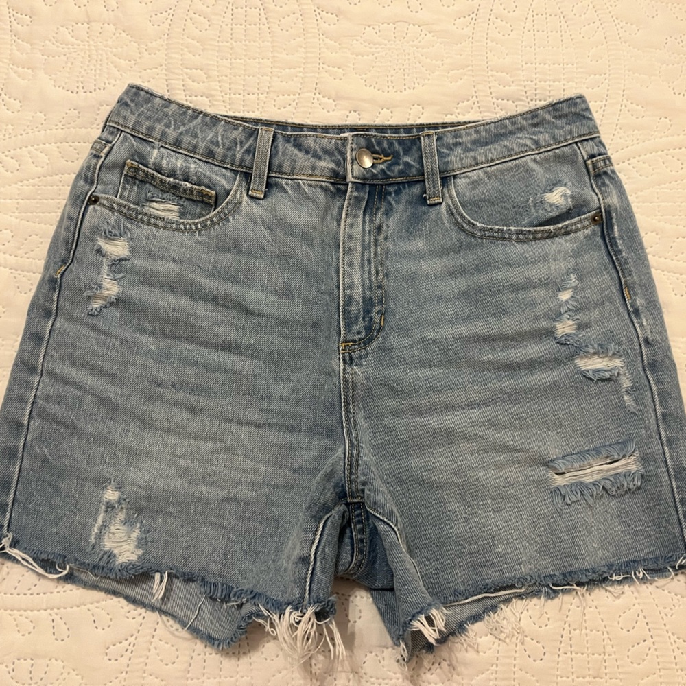 Amalli Talli Distressed Denim Women Shorts